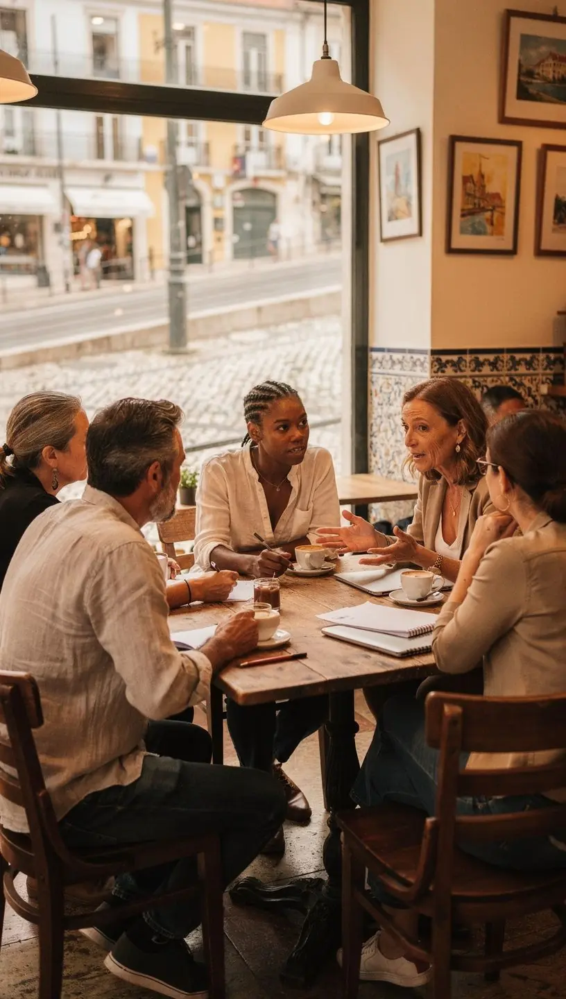 Adults over 45 enjoying dance for wellness benefits