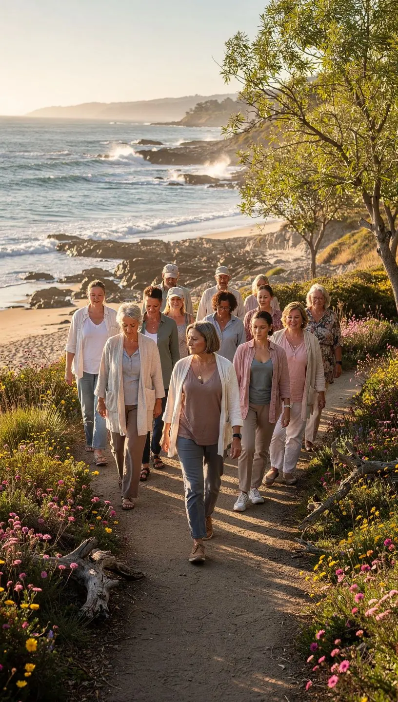 Dance class promoting emotional wellbeing for adults 45+